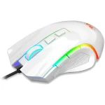 Redragon M607W Griffin 7200 DPI RGB Gaming Mouse White-0