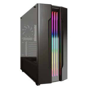 Cougar Gemini S Iron Gray RGB Mid Tower Gaming Case Price in Pakistan - myitstore.com.pk