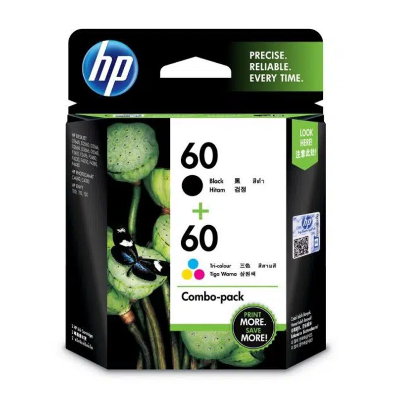 HP Ink Cartridge 60 Combo Pack