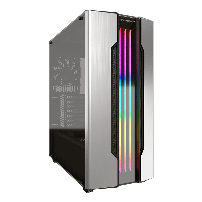 Cougar Gemini S Silver RGB Mid Tower Gaming Case