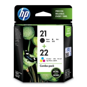 HP Ink Cartridge 21/22 Combo Pack - myitstore.com.pk