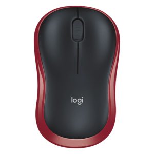 Logitech M185 Wireless Mouse Red