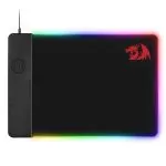 Redragon P025 Qi 10w Fast Wireless Charging RGB Backlit Mouse Pade-myitstore.com.pk