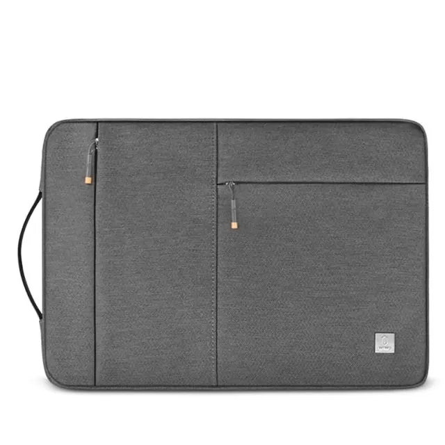 WiWU-Alpha-Slim-Sleeve-14-Laptop-Case-Gray