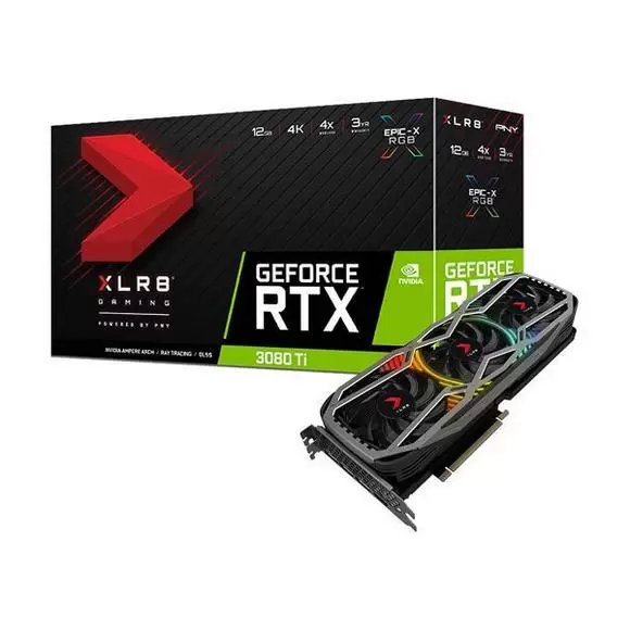 PNY GeForce RTX 3080Ti 12GB XLR8 Gaming REVEL EPIC-X RGB Triple Fan