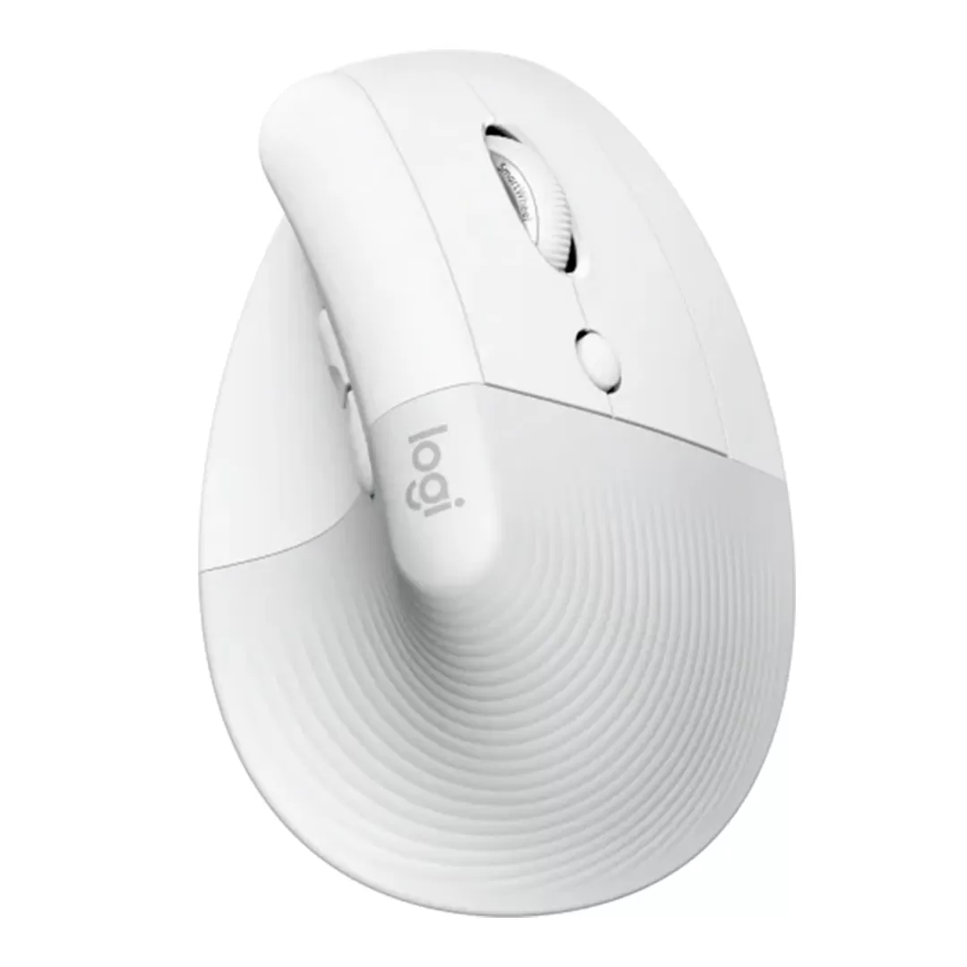 Logitech LIFT Vertical Ergonomic Wireless Mouse White